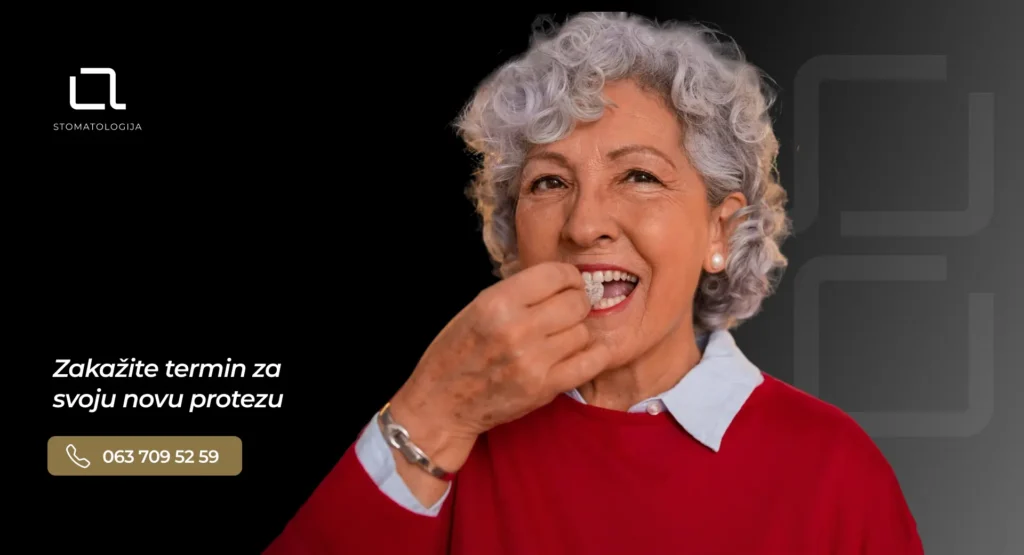 Savremena totalna zubna proteza — prirodan izgled i tanak dizajn